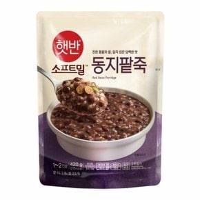 소프트밀 햇반죽 동지팥죽 420g 4입 x2개