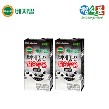 베지밀 뼈에좋은 칼슘 두유 검은콩 190mlx64팩_P061899344