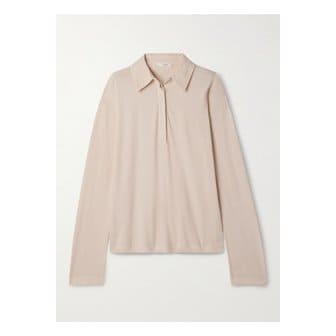 더로우 로디 브러시드 코튼 저지 폴로 셔츠 뉴트럴 1647597357670808