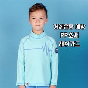 주니어 수영복 래쉬가드 PP소재 마벨 스윔웨어 민트_P061819774