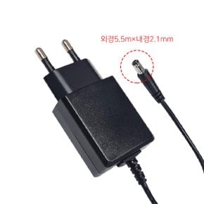 DC 12V 1A 초소형 어댑터 1000mA CCTV LED 앰프 전원 5.5x2.1mm