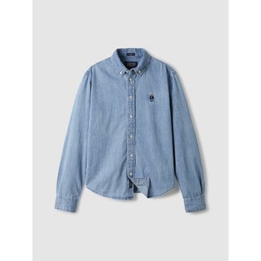 후아유 Steve Denim Shirts(Slim Fit) WHYJE4933F