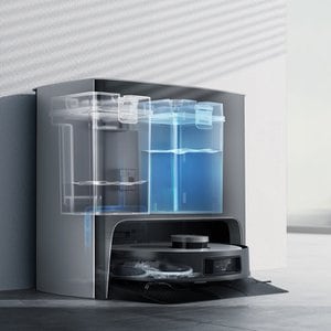 에코백스 [공식판매점 2년보증] 디봇 X1 터보 클린스테이션 로봇청소기/물통자동리필,물걸레자동세척,건조