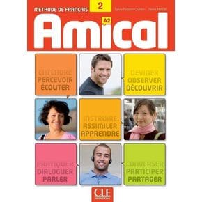 Amical 2 A2, Livre De L`Eleve + Cd Mp3