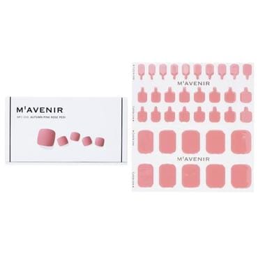 블루체리 마베니르 네일 스티커 - autumn pink rose pedi 36pcs