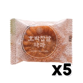 한울제과 호박찹쌀약과 디저트간식 40g x 5개