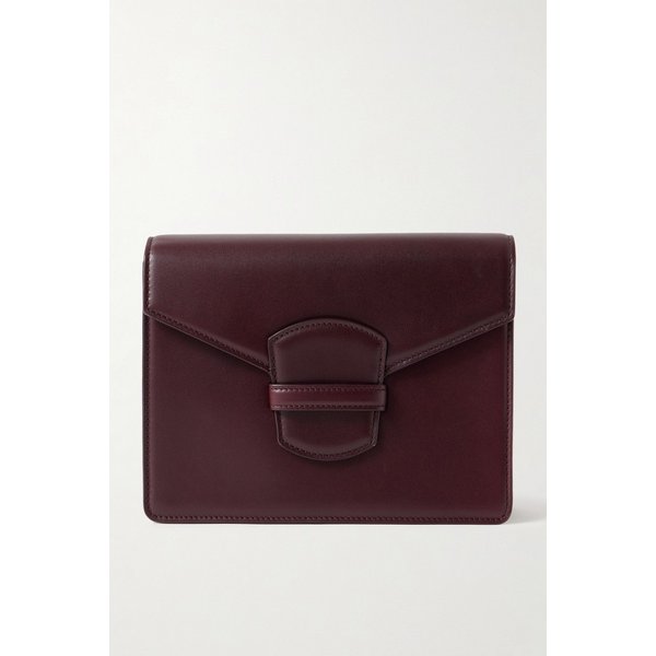 버건디 가죽 클러치 46376663162906450