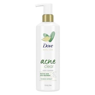 도브 [해외직구] Dove 도브 바디 러브 아크네 클리어 바디 클렌저 517ml