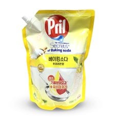  헨켈 프릴 베이킹소다 퓨어 레몬향 주방세제 리필 1L 1개