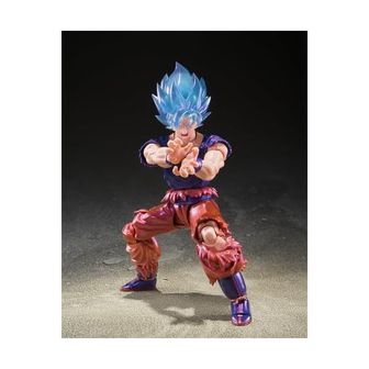  일본 SHF 드래곤볼 피규어 S H.Figuarts Super Saiyan God Son Goku World King Fist 1446384