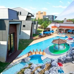 (충남) 아산스파비스+아르띠에 도고 2인~9인 패키지 펜션 워터파크 온천 룸온리