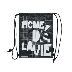 ADLV TYVEK GYM SACK BLACK ADLV타이백 짐색 블랙 ACYVGS-BLK