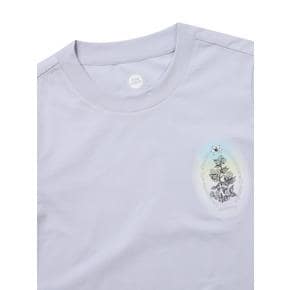 [24SS]그라데이션 아트웍 반팔 티셔츠 (라일락)