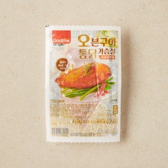 굽네 오븐구이 통 닭가슴살 매콤바베큐 110g