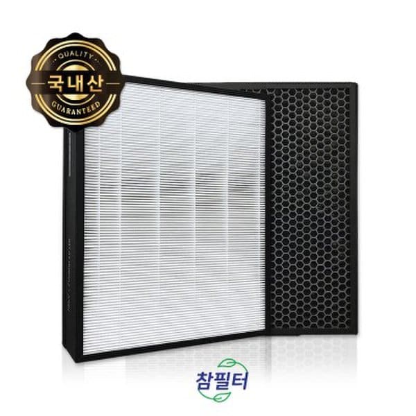 확대된 대표 국산 프리미엄 쿠쿠공기청정기 AC-09XHI10FW 필터