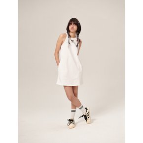 Lettur Halterneck Onepiece White