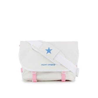 PEEPS(핍스) essential messenger bag_vivid edit(vivid ivory)