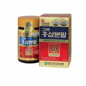 금산인삼농협 6년근 고려 홍삼분말 120g