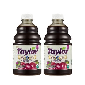 테일러푸룬 공식 유기농 푸룬주스 946ml x 2병