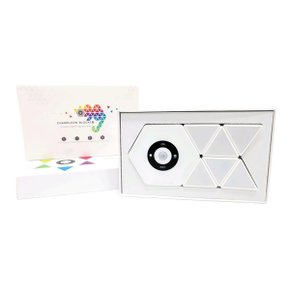 트라이앵글 매직블럭 창의력 발달 LED-화이트