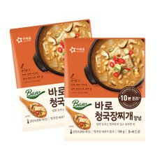 아워홈 바로 청국장찌개양념(130g) x6개