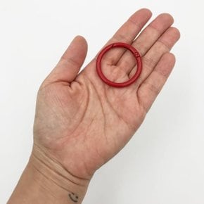 4cm 원형 카라비너 색상랜덤