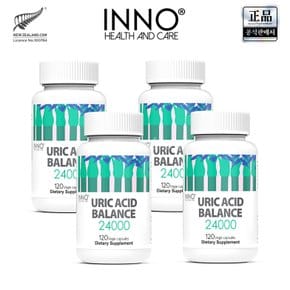 앤케어 유릭 애시드 밸런스 24000 120정 4개 뉴질랜드 요산 샐러리 쐐기풀 URIC ACID