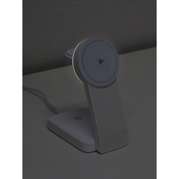 qi2 접이식 3in1 무선 맥세이프 충전기 아이폰 애플 갤럭시 워치