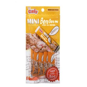 더캣츠 미니 베로베로 고양이 츄르간식 가리비 10g 5p