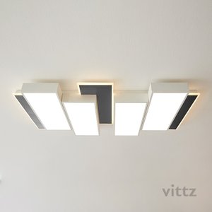 VITTZ LED 로에라 거실등 130W 블랙