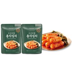 피코크 조선호텔 총각김치 1kg  2팩 총 2kg