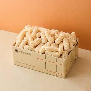 강릉한과 찹쌀강정 1kg(500gX2봉) 전통 수제 유과 대용량 간식 부모님 명절 추석