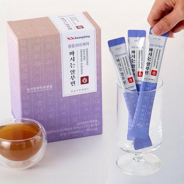 마시는 알부민 고함량 난백 실크 액상 알부민 30포 2개