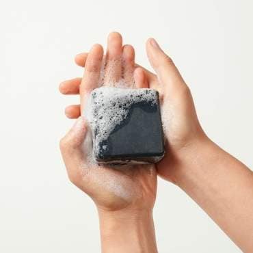 JAJU 자주 제로바 참숯 페이스 워시바 100g(참숯 세안비누)