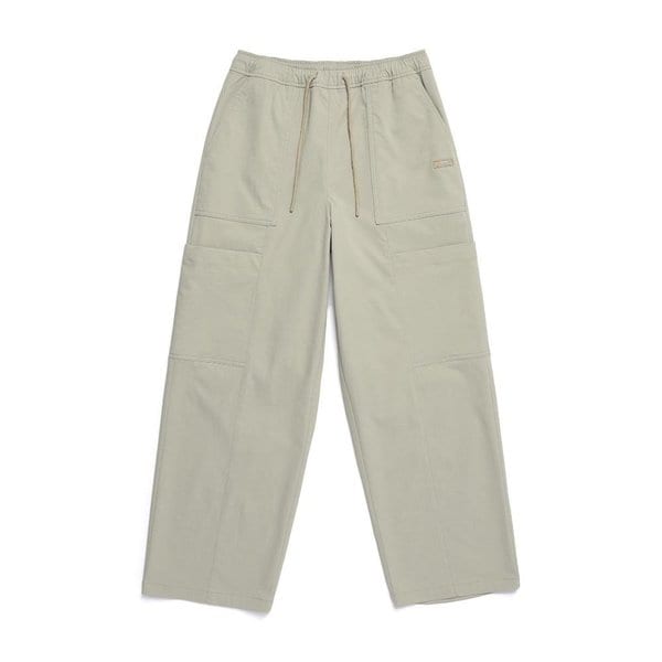 [여주점] N251WPT040 여성 멀티 포켓 밴딩 팬츠 BEIGE KHAKI