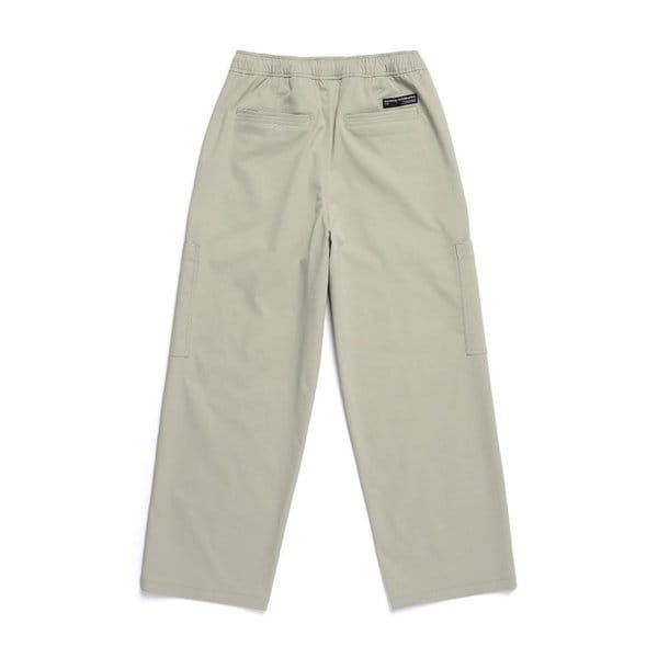 [여주점] N251WPT040 여성 멀티 포켓 밴딩 팬츠 BEIGE KHAKI