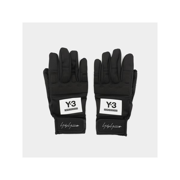와이쓰리 25FW Y3 네이버후드 콜라보 남성 글러브 JX0052