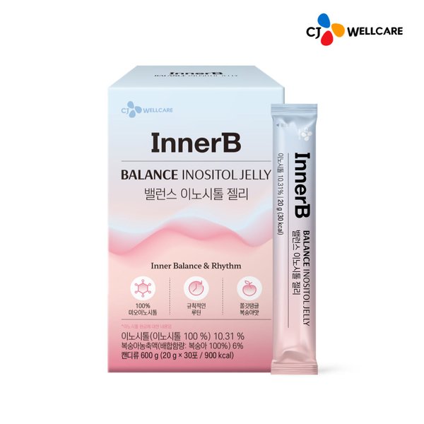 [CJ공식] 이너비 밸런스 이노시톨 젤리 1박스/1개월분