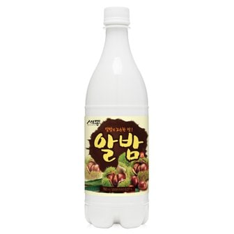  조은술 세종 알밤주 6도 750ml 막걸리형 전통주