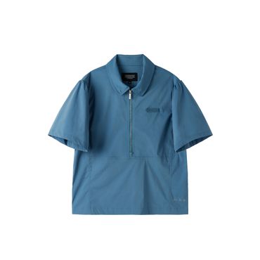 브롬톤 [브롬톤런던]P252WPL186 W 쿨웨이브 반집업 티셔츠 W COOLWAVE HALF ZIP T-SHIRT - BLUE