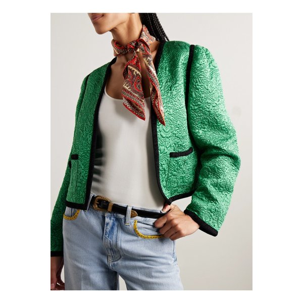 프린트 실크 트윌 스카프 레드 46376663162844851