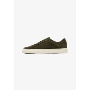 Massimo Dutti 마시모 두띠 가죽 트레이너, 러그 솔 - 트레이너 카키 8035796