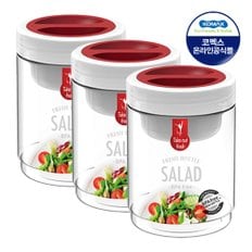 코멕스 샐러드 보틀 밀폐용기 750ml X 3개