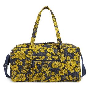 3347054 VERA BRADLEY 베라 브래들리 웨스트 버지니아 산악인 레인 가든 대형 여행용 더플백