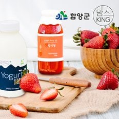 딸기엄마양파아빠 지리산에서 수제로 만든 딸기 수제청 3종세트