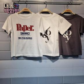 대동백화점 DP01 여아 세미크롭 반팔 티셔츠 여아 세미크롭 반팔 티셔츠  UL (S49813511)
