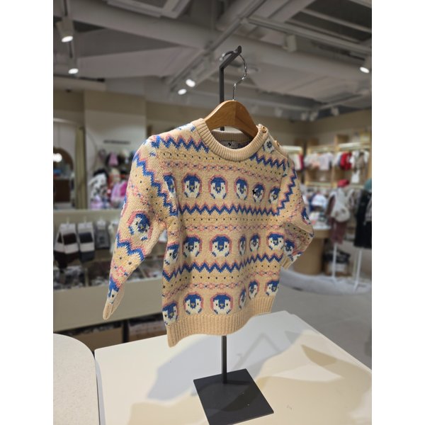 [파주점] (BE) 페어아일 소프트 스웨터 44C1430001