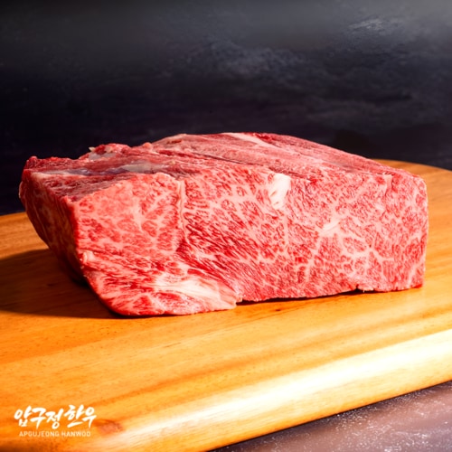 압구정한우 1++등급 투뿔 한우 살치살 신선 냉장 유통
