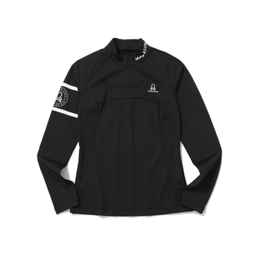 마크앤로나 W GN ARM LOGO MOCK-NECK LS T-SHIRTS (LR3IU01F)
