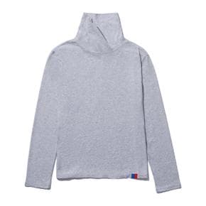 THE TURTLENECK - HEATHER GREY